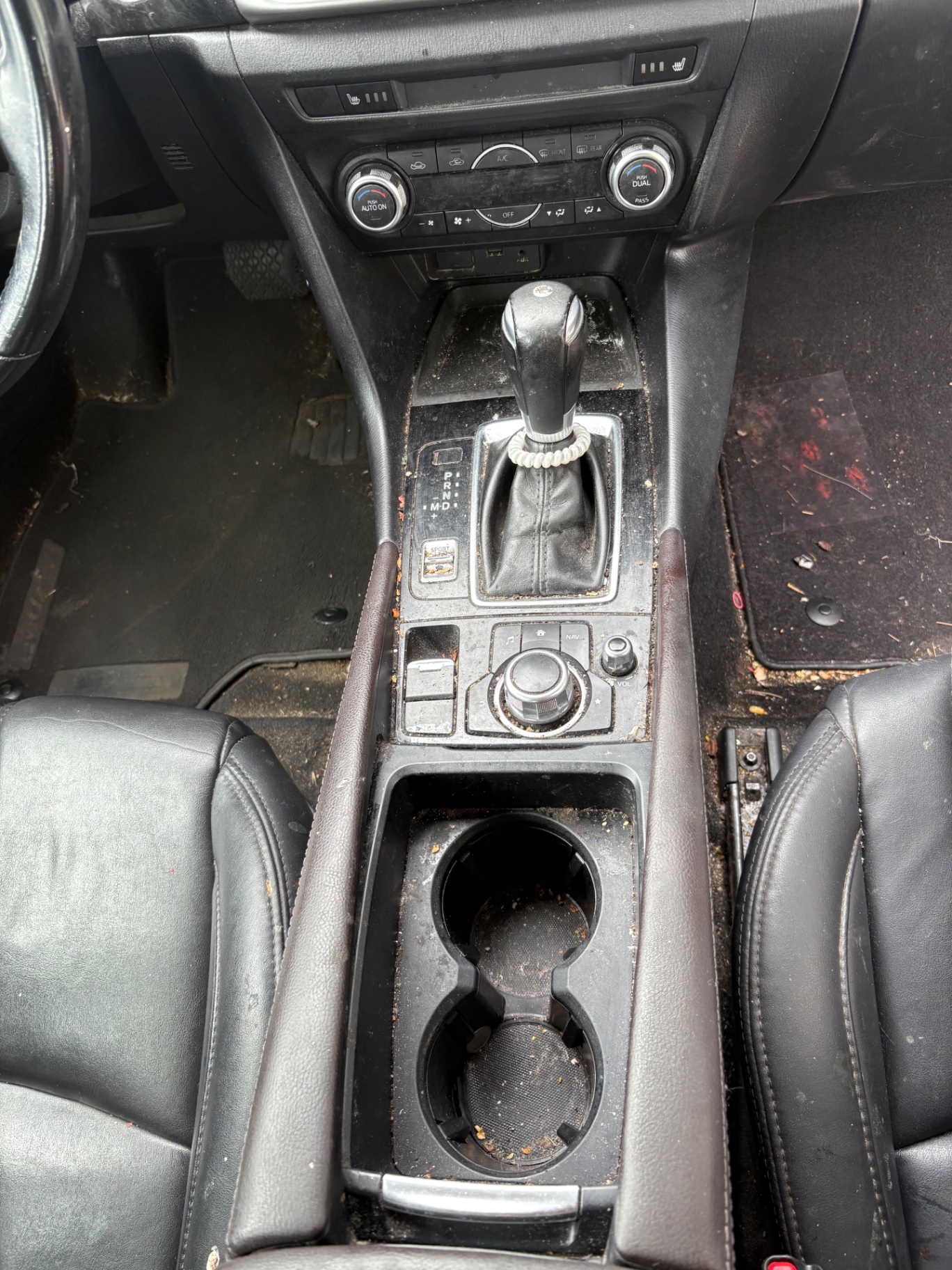 Console before
