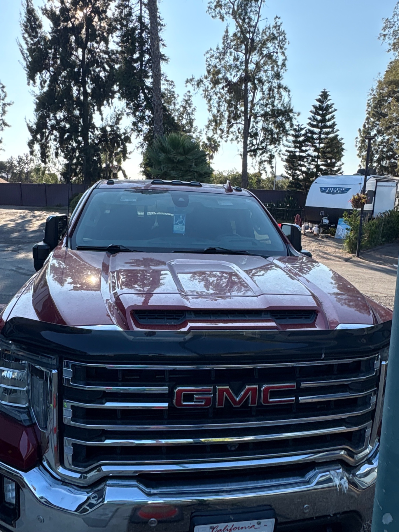 Truck Exterior before