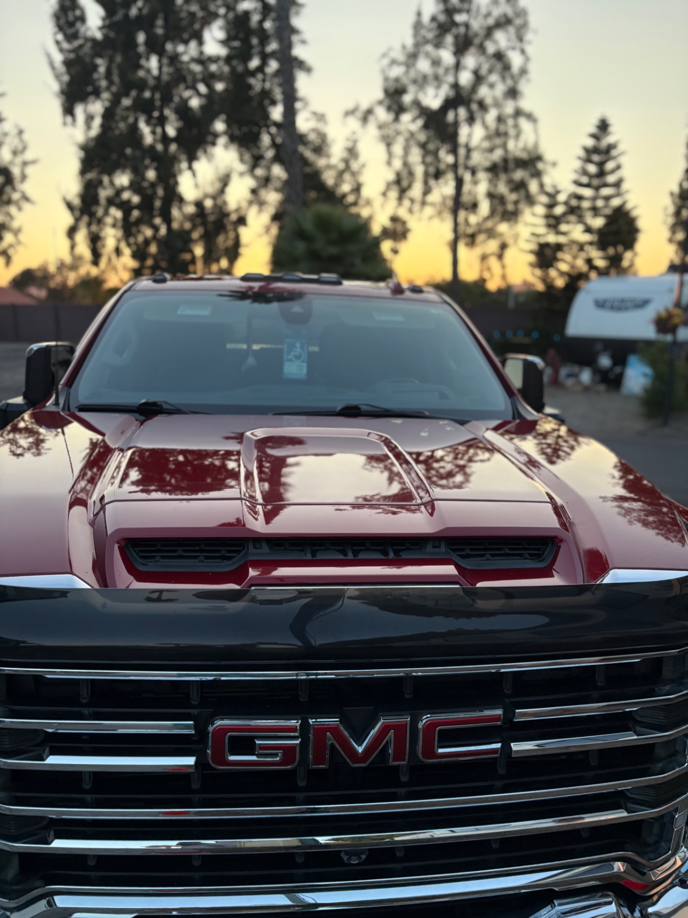 Truck Exterior after